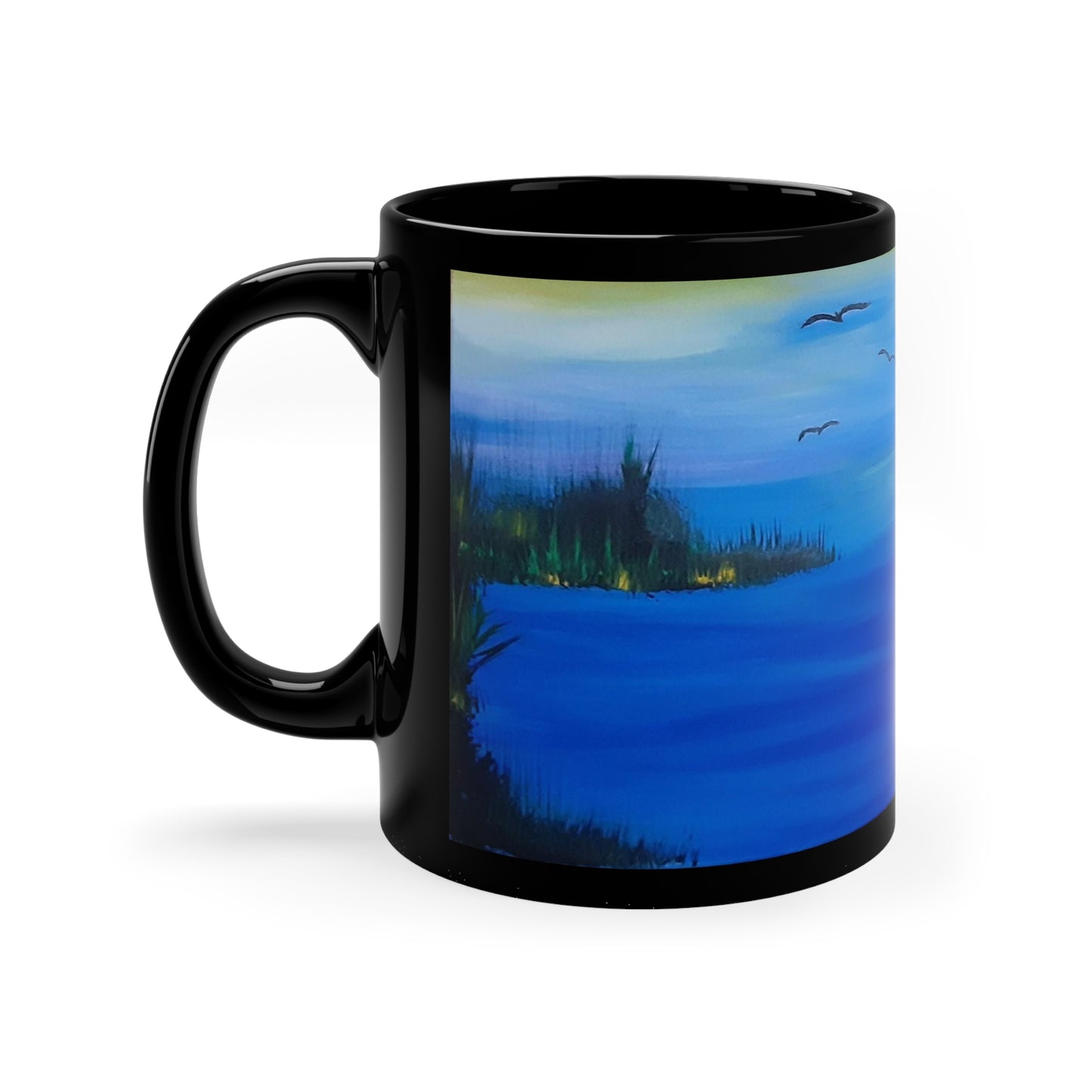 11oz Black Mug